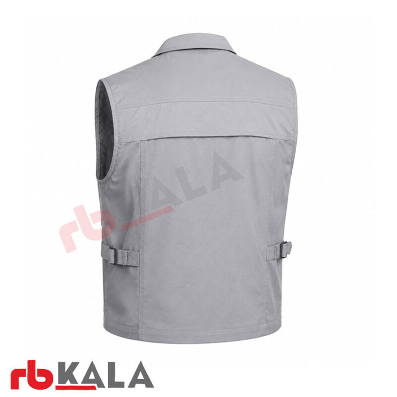 جلیقه خبرنگاری کتان مدل آتین gallery1